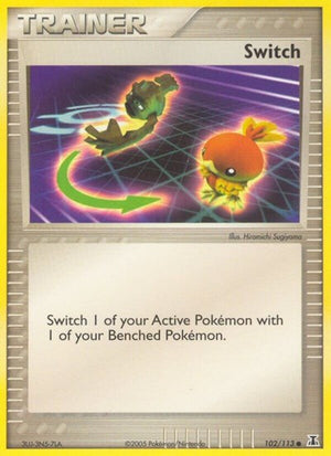 Pokemon TCG - EX Delta Species - Switch - 102/113