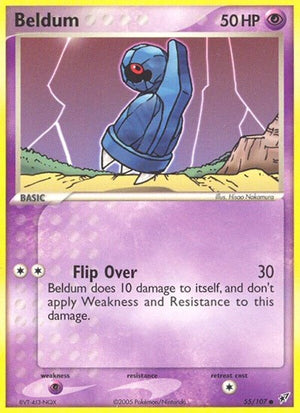 Pokemon TCG - EX Deoxys - Beldum - 55/107