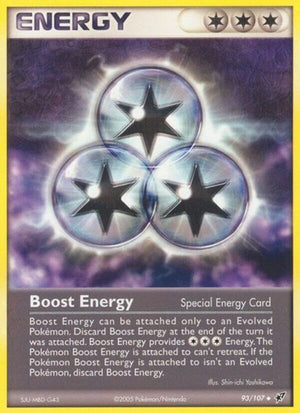 Pokemon TCG - EX Deoxys - Boost Energy - 93/107 - Reverse Holofoil