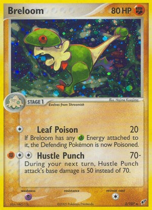 Pokemon TCG - EX Deoxys - Breloom - 3/107