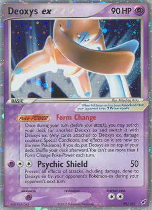 Pokemon TCG - EX Deoxys - Deoxys ex - 99/107 - Holofoil