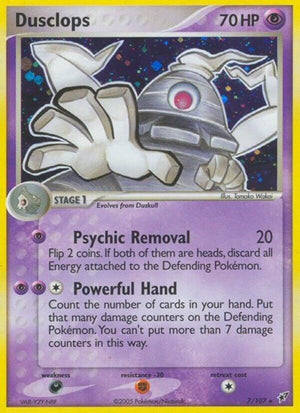 Pokemon TCG - EX Deoxys - Dusclops - 7/107