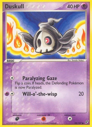 Pokemon TCG - EX Deoxys - Duskull - 58/107