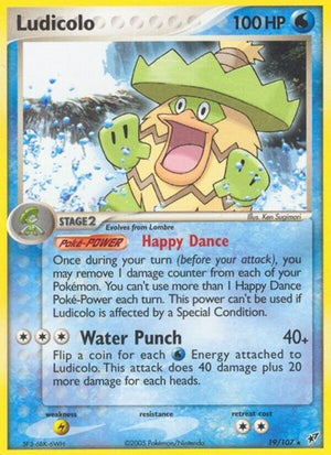 Pokemon TCG - EX Deoxys - Ludicolo - 19/107