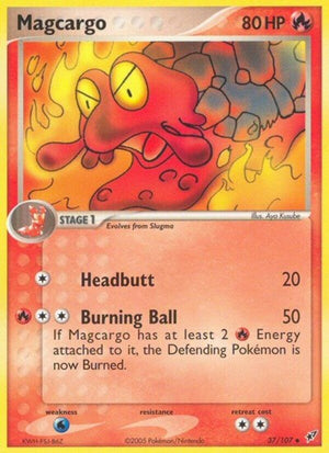 Pokemon TCG - EX Deoxys - Magcargo - 37/107