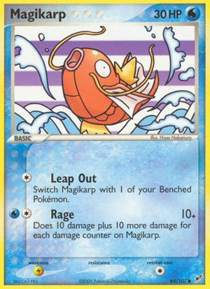 Pokemon TCG - EX Deoxys - Magikarp - 64/107