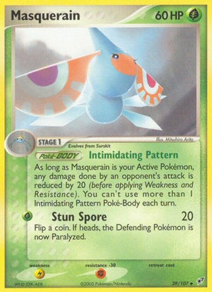 Pokemon TCG - EX Deoxys - Masquerain - 39/107 - Reverse Holofoil