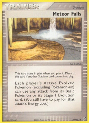 Pokemon TCG - EX Deoxys - Meteor Falls - 89/107 - Reverse Holofoil