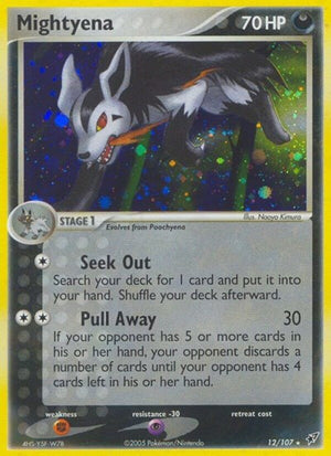 Pokemon TCG - EX Deoxys - Mightyena - 12/107