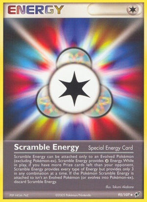 Pokemon TCG - EX Deoxys - Scramble Energy - 95/107