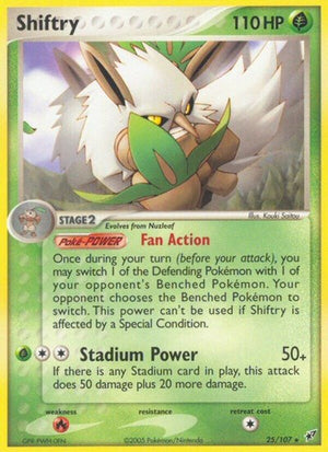 Pokemon TCG - EX Deoxys - Shiftry - 25/107