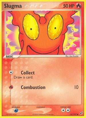 Pokemon TCG - EX Deoxys - Slugma - 74/107