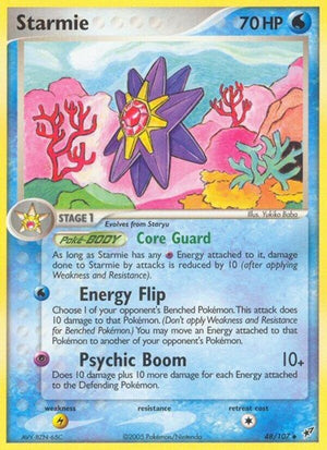 Pokemon TCG - EX Deoxys - Starmie - 48/107