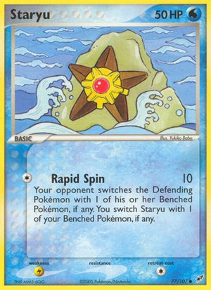 Pokemon TCG - EX Deoxys - Staryu - 77/107