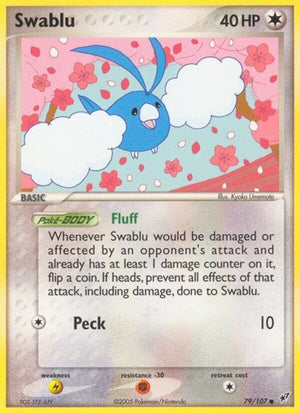 Pokemon TCG - EX Deoxys - Swablu - 79/107