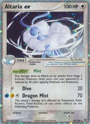 Pokemon TCG - EX Emerald - Altaria ex - 90/106 - Holofoil