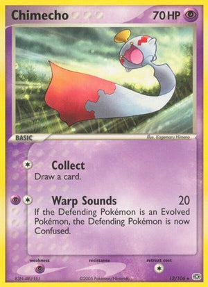Pokemon TCG - EX Emerald - Chimecho - 12/106 - Reverse Holofoil
