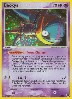 Pokemon TCG - EX Emerald - Deoxys - 2/106 - Holofoil