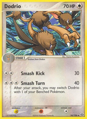 Pokemon TCG - EX Emerald - Dodrio - 26/106
