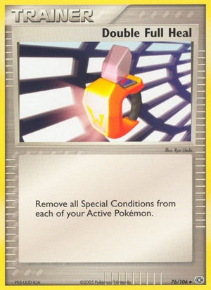 Pokemon TCG - EX Emerald - Double Full Heal - 76/106