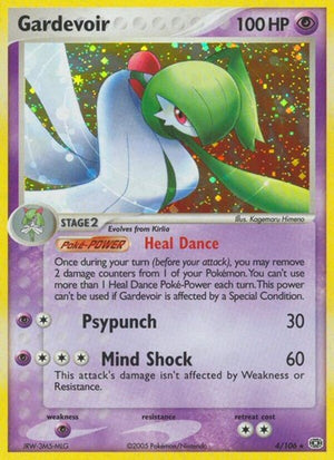 Pokemon TCG - EX Emerald - Gardevoir - 4/106 - Reverse Holofoil