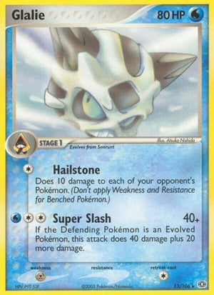Pokemon TCG - EX Emerald - Glalie - 13/106