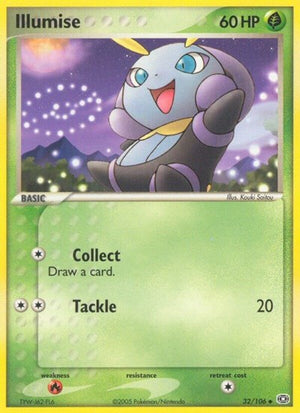 Pokemon TCG - EX Emerald - Illumise - 32/106