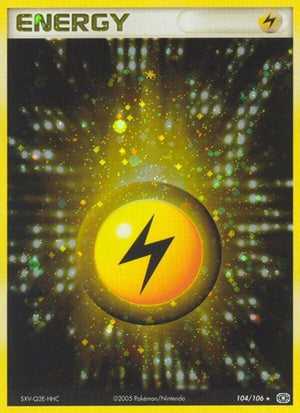 Pokemon TCG - EX Emerald - Lightning Energy - 104/106