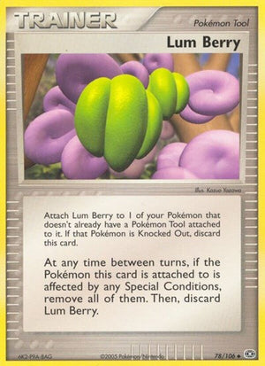 Pokemon TCG - EX Emerald - Lum Berry - 78/106