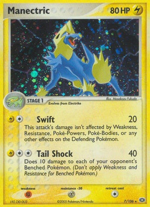 Pokemon TCG - EX Emerald - Manectric - 7/106