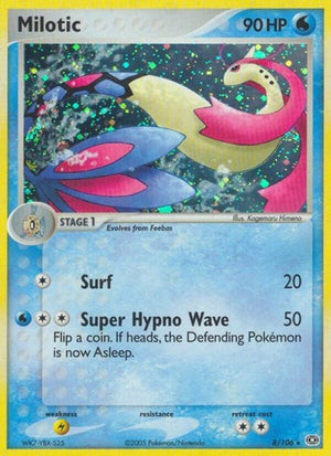 Pokemon TCG - EX Emerald - Milotic - 8/106 - Holofoil