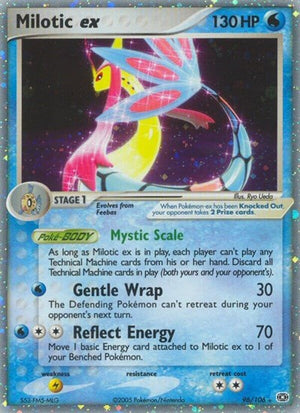 Pokemon TCG - EX Emerald - Milotic ex - 96/106 - Holofoil