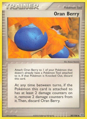Pokemon TCG - EX Emerald - Oran Berry - 80/106