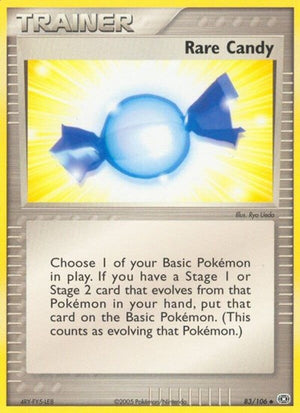 Pokemon TCG - EX Emerald - Rare Candy - 83/106