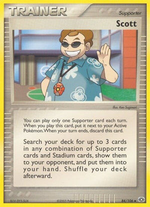 Pokemon TCG - EX Emerald - Scott - 84/106 - Reverse Holofoil