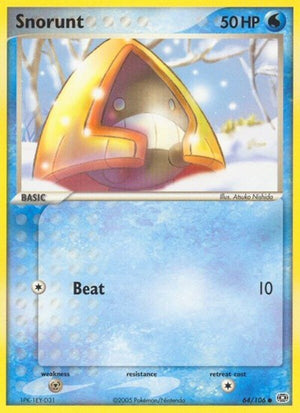 Pokemon TCG - EX Emerald - Snorunt - 64/106 - Reverse Holofoil