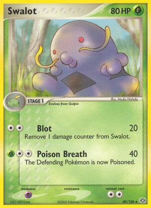 Pokemon TCG - EX Emerald - Swalot - 40/106