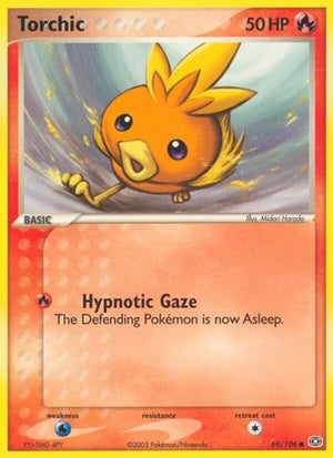 Pokemon TCG - EX Emerald - Torchic - 69/106