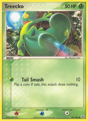 Pokemon TCG - EX Emerald - Treecko - 70/106 - Reverse Holofoil