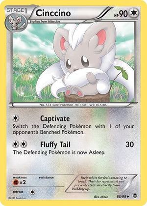 Pokemon TCG - Emerging Powers - Cinccino - 85/98 - Reverse Holofoil