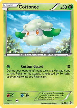 Pokemon TCG - Emerging Powers - Cottonee - 10/98 - Reverse Holofoil