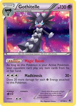 Pokemon TCG - Emerging Powers - Gothitelle - 47/98 - Holofoil