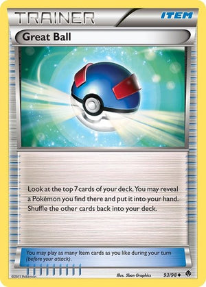 Pokemon TCG - Emerging Powers - Great Ball - 93/98
