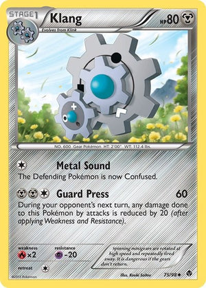 Pokemon TCG - Emerging Powers - Klang - 75/98
