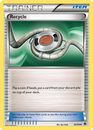 Pokemon TCG - Emerging Powers - Recycle - 96/98 - Reverse Holofoil