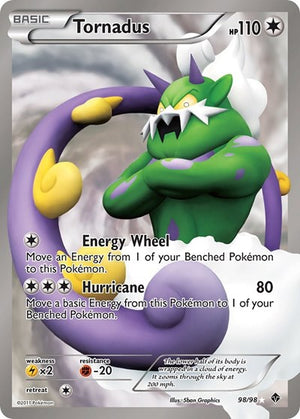 Pokemon TCG - Emerging Powers - Tornadus - 98/98 - Holofoil