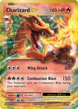 Pokemon TCG - XY - Evolutions - Charizard EX - 12/108 - Holofoil