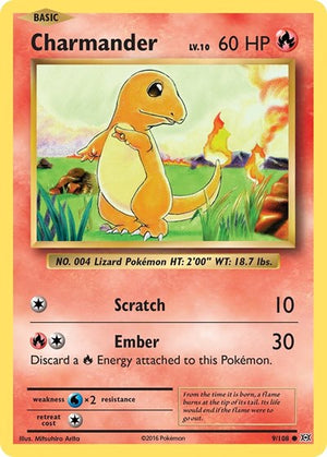 Pokemon TCG - XY - Evolutions - Charmander - 9/108
