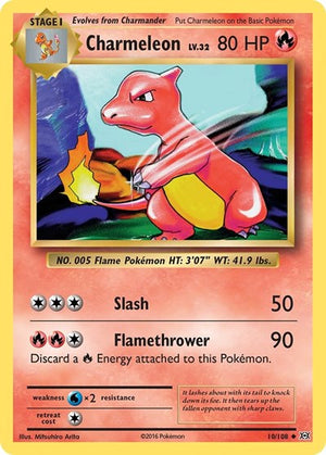 Pokemon TCG - XY - Evolutions - Charmeleon - 10/108