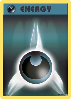 Pokemon TCG - XY - Evolutions - Darkness Energy - 97/108